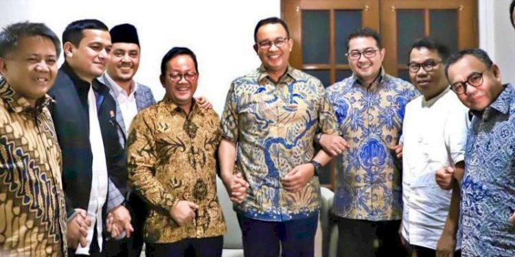  Pertemuan bakal calon presiden (Bacapres), Anies Baswedan, dengan parpol-parpol Koalisi Perubahan untuk Persatuan (KPP)/Ist