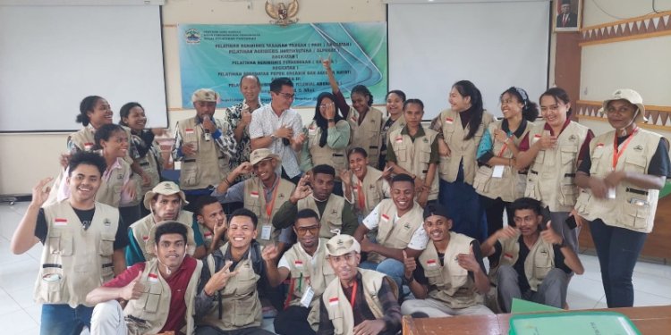 Mahasiswa asal Papua antusias mengikuti pelatihan agribisnis yang digelar Balai Pelatihan Pertanian Dinas Pertanian dan Perkebunan Jawa Tengah/Ist