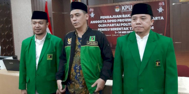 Ketua DPW Partai Persatuan Pembangunan (PPP) DKI Jakarta Saiful Rahmat Dasuki (tengah)/RMOLJakarta
