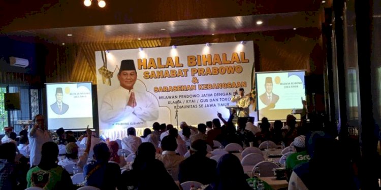 Relawan Pendowo Prabowo/RMOLJatim
