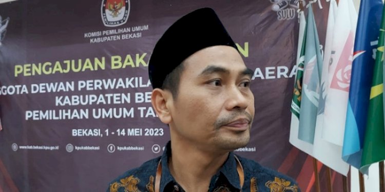 Ketua KPU Kabupaten Bekasi, Jajang Wahyudin/Ist