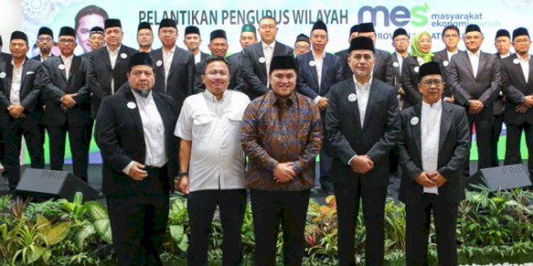 Pelantikan pengurus MES Sumut oleh Ketum MES Erick Thohir/Ist