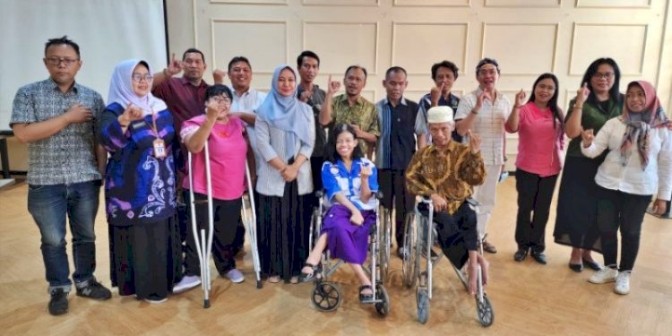 Badan Pengawas Pemilu (Bawaslu) Kota Semarang, Jawa Tengah, mengadakan sosialisasi Kelompok Sasaran Disabilitas/RMOLJateng
