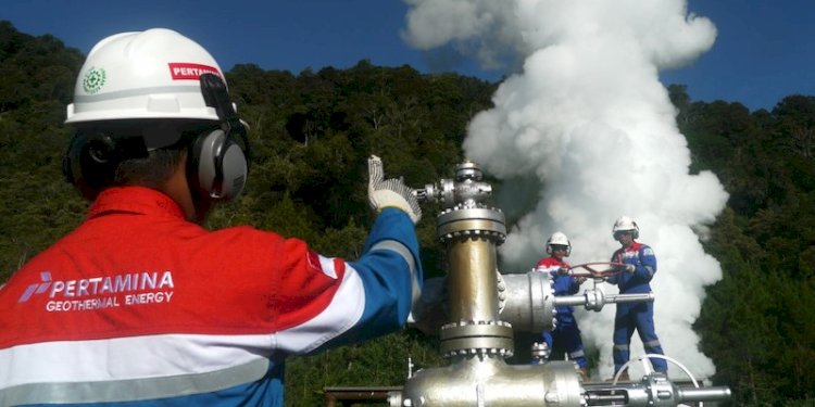 Pekerja PT Pertamina Geothermal Energy Tbk (PGE)/Ist