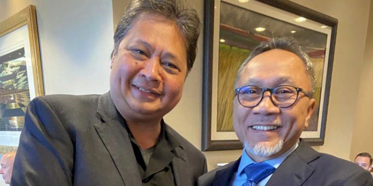 Duet Airlangga Hartarto-Zulkifli Hasan bisa mencegah masyarakat terbelah pada Pemilu 2024/Ist