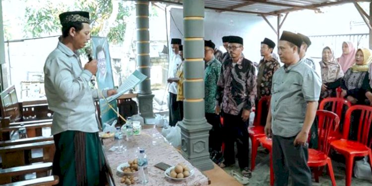 Guru ngaji di Tuban ketika ikrar deklarasi dukung Gus Muhaimin maju Capres 2023/Ist