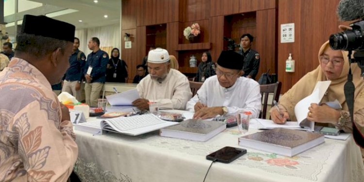 Tes Kemampuan Baca Al Quran bagi para Bacaleg di Aceh/RMOLAceh