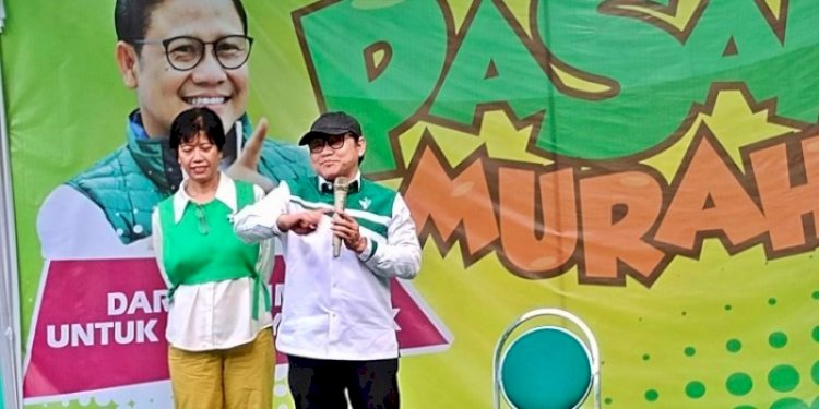 Dita Indah Sari dan Muhaimin Iskandar/RMOLJatim