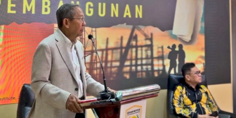 Mantan Menteri Koordinator Bidang Ekonomi, Keuangan, dan Industri RI Ginandjar Kartasasmita/Ist