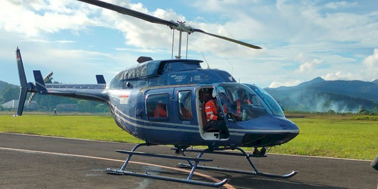 Proses evakuasi pesawat SAM Air yang jatuh akan dilanjut pada Sabtu pagi ini (24/6)/Ist