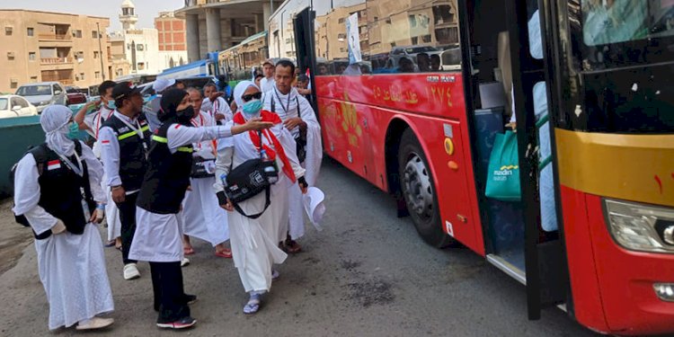Petugas Penyelenggara Ibadah Haji Arab Saudi menyiapkan 1.470 Bus untuk angkut jemaah ke Arafah/Ist