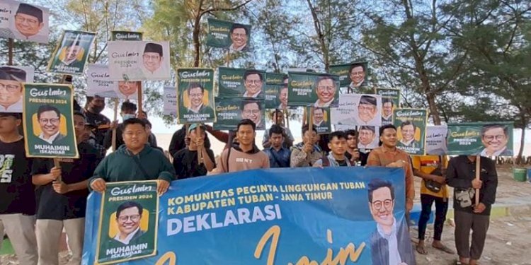 Komunitas Pecinta Lingkungan menyatakan dukungan kepada Cak Imin pada Pilpres 2024/Ist