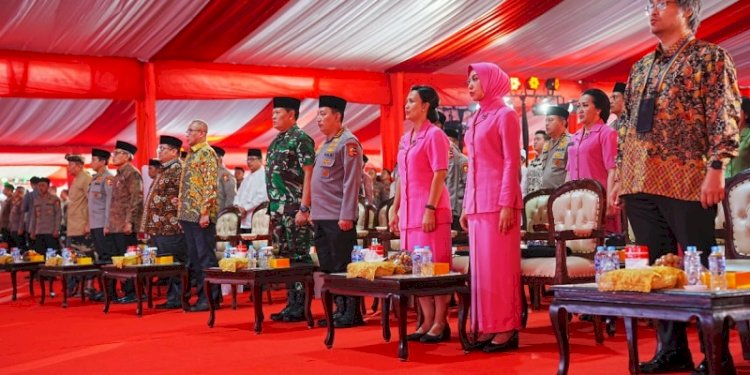 Doa lintas agama yang dilakukan Kapolri dalam menyambut hari bhayangkara/Ist