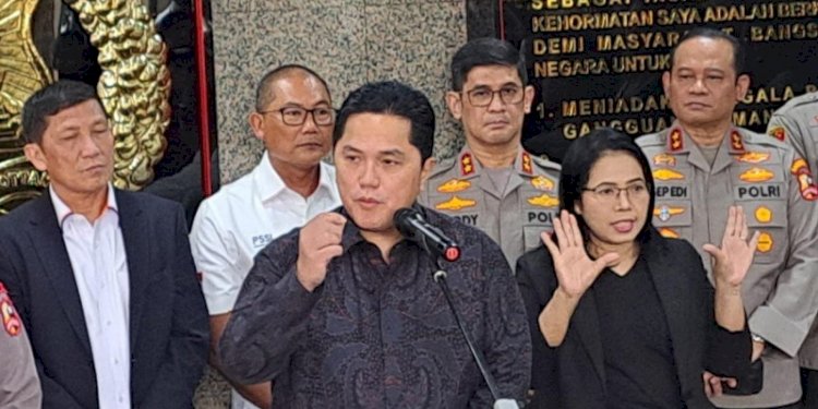 Ketua PSSI Erick Thohir/Net