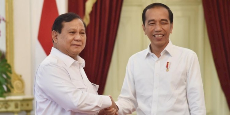 Presiden Joko Widodo dan Ketua Umum Partai Gerindra, Prabowo Subianto/Net