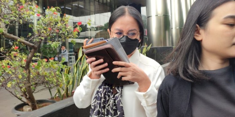 Istri tersangka Rafael Alun Trisambodo, Ernie Meike Torondek/RMOL