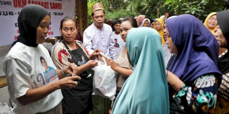 Bazar murah kelompok UMKM Sahabat Sandi/Ist