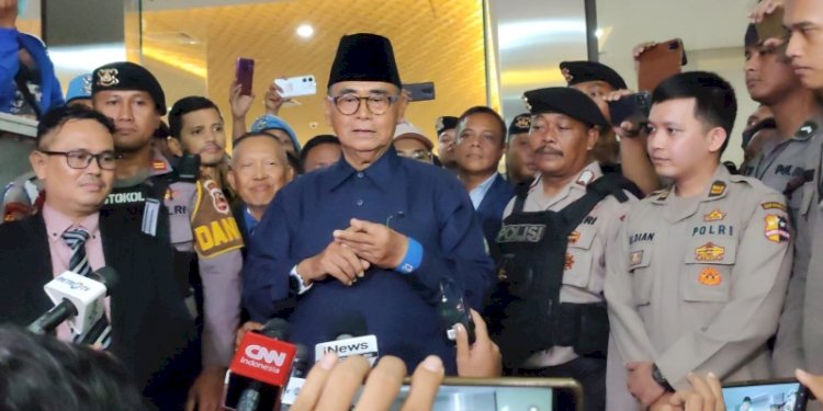 Panji Gumilang saat jalani pemeriksaan di Bareskrim Mabes Polri/RMOL