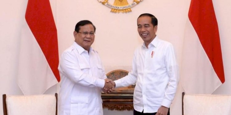 Presiden Jokowi dan Prabowo Subianto/Net