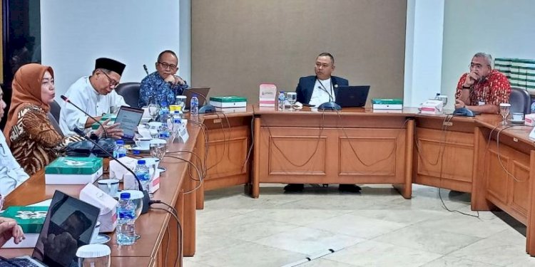 Diskusi terpumpun tentang Human Capital Index di Sektor Pendidikan di Sekretariat Wapres, Kebon Sirih, Jakarta Pusat, Selasa (18/7)/Ist