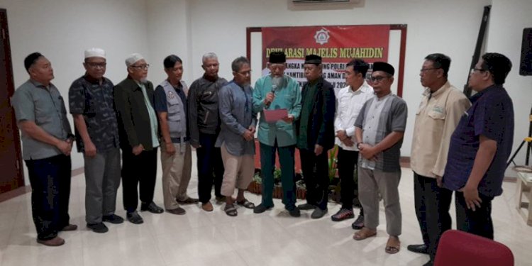 Deklarasi Majelis Mujahidin dukung Polri ciptakan pemilu damai/RMOLJateng