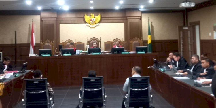  Ilustrasi sidang kasus korupsi BTS 4G Bakti Kominfo/RMOL