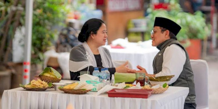 Ketua DPP PDI Perjuangan, Puan Maharani, dan Ketua Umum PKB, Muhaimin Iskandar/Net