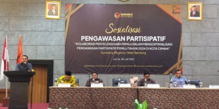 Bawaslu Kota Cimahi lakukan Sosialisasi Pengawasan Partisipatif menjelang Pemilu 2024/RMOLJabar