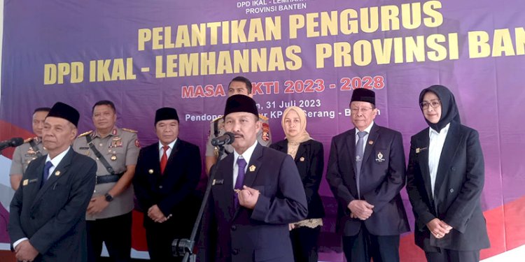 Pelantikan Pengurus DPD IKAL Provinsi Banten periode 2023-2028/RMOL