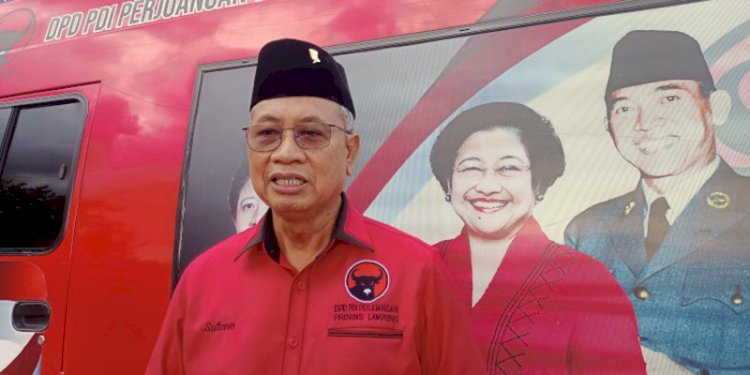 Sekretaris PDIP Lampung Sutono/RMOLLampung