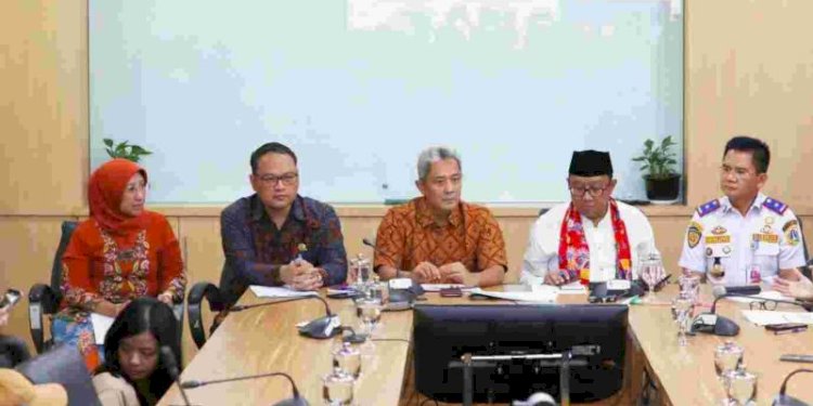 Forum Group Discussion Upaya Perbaikan Udara dari Sektor Transportasi di Kantor Direktorat Jenderal Pengendalian Pencemaran dan Kerusakan Lingkungan, Kementerian Lingkungan Hidup dan Kehutanan (KLHK), Jumat (11/8)/Ist
