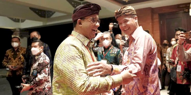 Peluang Anies Baswedan berduet dengan Ganjar Pranowo pada Pilpres 2024 sangat sulit terwujud/Net