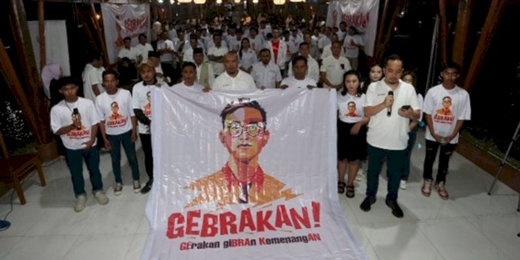 Kelompok Relawan Gebrakan bakal dorong Gibran Rakabuming Raka sebagai pemimpin nasional/Ist