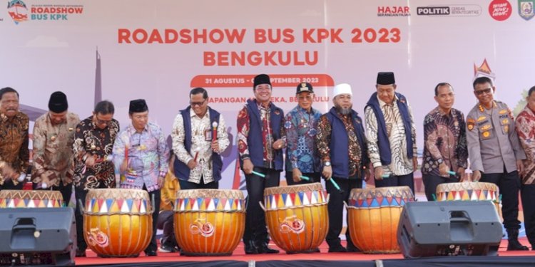 KPK gelar kampanye Hajar Serangan Fajar di Bengkulu/Ist