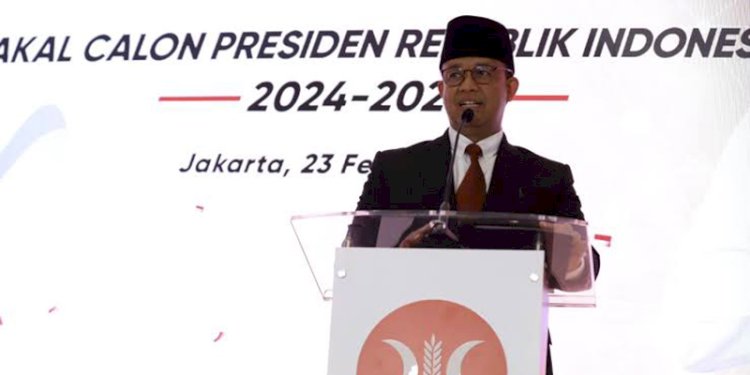 Bakal Capres Koalisi Perubahan untuk Persatuan, Anies Baswedan/Net