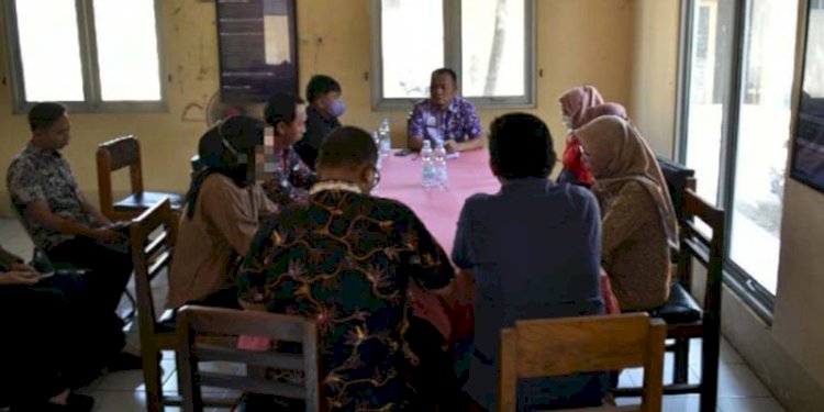 Mediasi korban pelecehan karyawati pabrik Rembang, Selasa (5/9)/RMOL Jateng