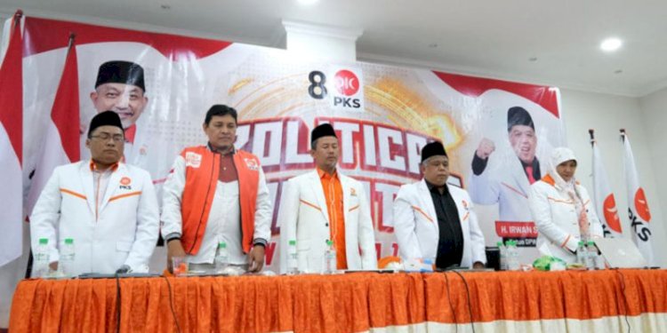  Jajaran pengurus PKS Jawa Timur/RMOLJatim