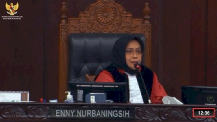 Hakim konstitusi, Enny Nurbaningsih/Ist