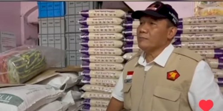 Anggota Dewan Pakar Partai Gerindra, Bambang Haryo Soekartono saat mengunjungi pasar beras di Penang, Malaysia/Ist