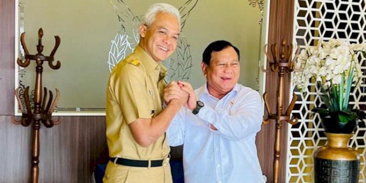 Wacana duet Prabowo-Ganjar pada Pilpres 2024 bukan mustahil terwujud/Net