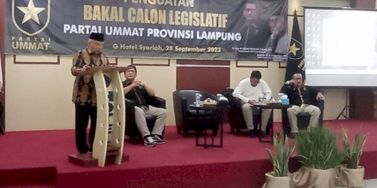 Ketua Majelis Dewan Syuro Partai Ummat, Amien Rais/RMOLLampung