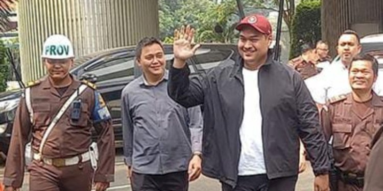 Menpora Dito Ariotedjo di Kejaksaan Agung pada 3 Juli 2023/RMOL