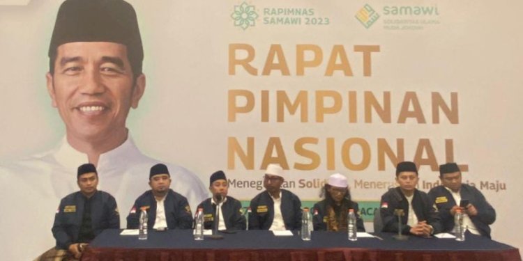 Rapat pimpinan nasional (Rapimnas) Samawi di Hotel The Acacia, Kramat Sentiong, Kecamatan Senen, Jakarta Pusat, Jumat (6/10)/Ist