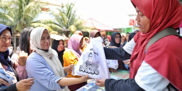 Bazar sembako UMKM Sahabat Sandi Uno Lampung/Ist