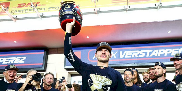 Max Verstappen sukses meraih juara dunia F1 tiga kali beruntun/Net