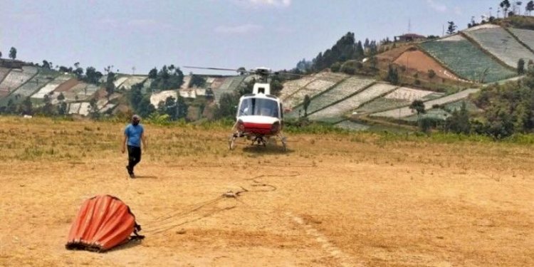 Proses pemadam kebakaran hutan gunung Lawu masih berlangsung/RMOLJateng