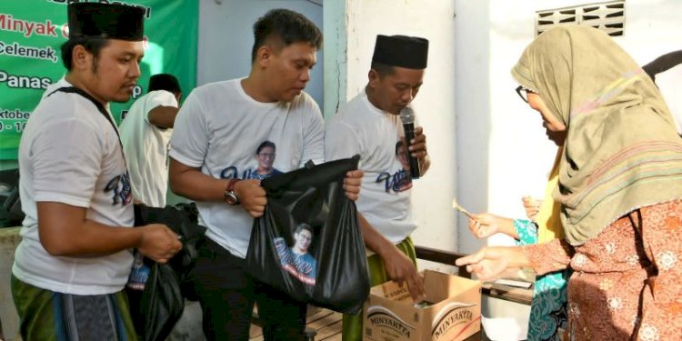 Bazar Sembako Murah UMKM Sahabat Sandi di Desa Aeng Panas, Kecamatan Pragaan, Kabupaten Sumenep, Jawa Timur/Ist