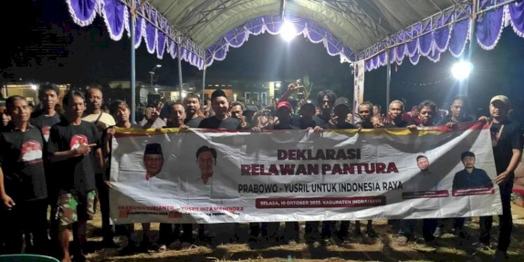 Deklarasi Relawan Pantura di Desa Kliwed, Kecamatan Kertasemaya, Kabupaten Indramayu, Jawa Barat/Ist
