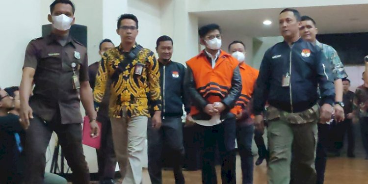 Mantan Mentan, Syahrul Yasin Limpo, resmi menjadi tahanan KPK/RMOL