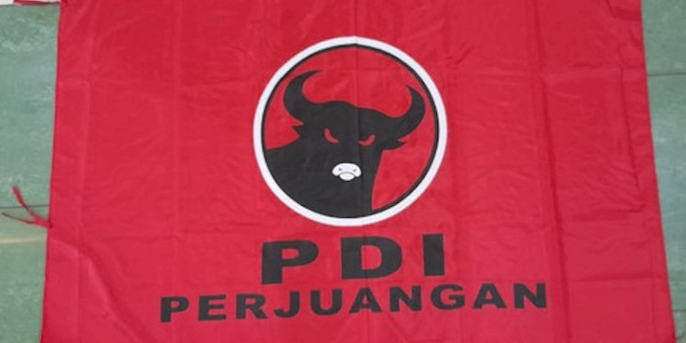 Bendera PDI Perjuangan/Net